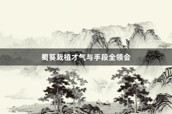 蜀葵栽植才气与手段全领会